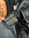 Frank Thomas Cafe Racer Striped Leather Jacket (Padded/Albow Padded) (S)