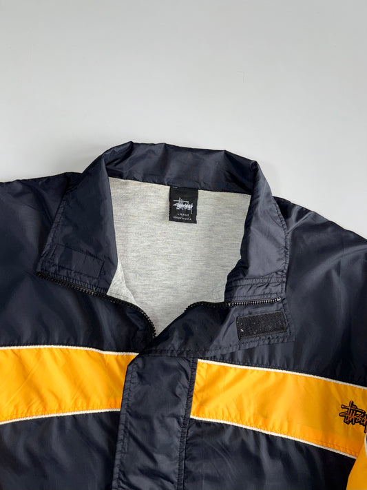 Vintage Stussy Colorblock Windbreaker Jacket (XL)