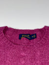 Polo Ralph Lauren | Cable Knit Sweater Magenta | (XXS)