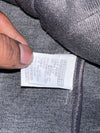 The North Face Heathered Grey Full-Zip Fleece Jacket (M)