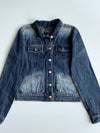 Polo Jeans Co. Ralph Lauren Dark Wash Denim Trucker Jacket  woman’s  (XS)