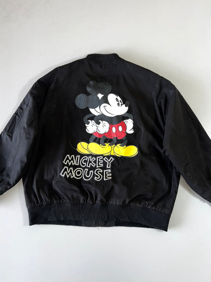 !                                          Disney Mickey Mouse Original Bomber Jacket (XL/2XL)