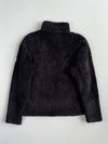 Fila Black Sherpa Fleece Full Zip Jacket (M)