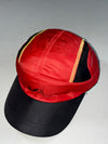 Millet Red & Black Nylon 5-Panel Camp Cap – Mountain by Experience (Adjustable)