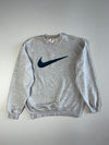 Nike big swoosh sweatshirt (XL)