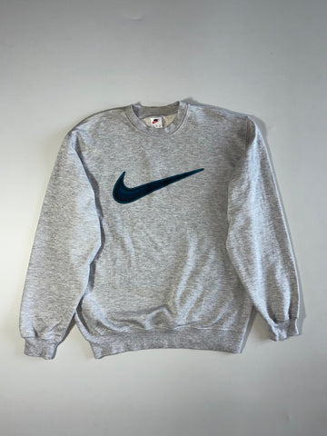 Nike big swoosh sweatshirt (XL)