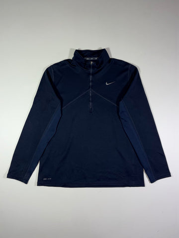 Nike Dri-Fit Navy Half-Zip Pullover (XL)