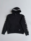 With Indiscrimination” Graphic Hoodie  (M)