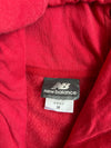 Y2K New Balance Red Hoodie – William J. Riley 1906 Crest Print (M)