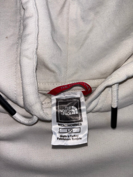 The North Face | White Hoodie | (L)