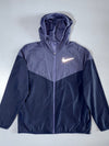 Nike Windrunner Colorblock Hooded Zip-Up Jacket – Navy/Periwinkle, Size (L/XL)