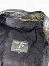 Vintage Cafe Racer Pure Leather Paded Racing Jacket (M)