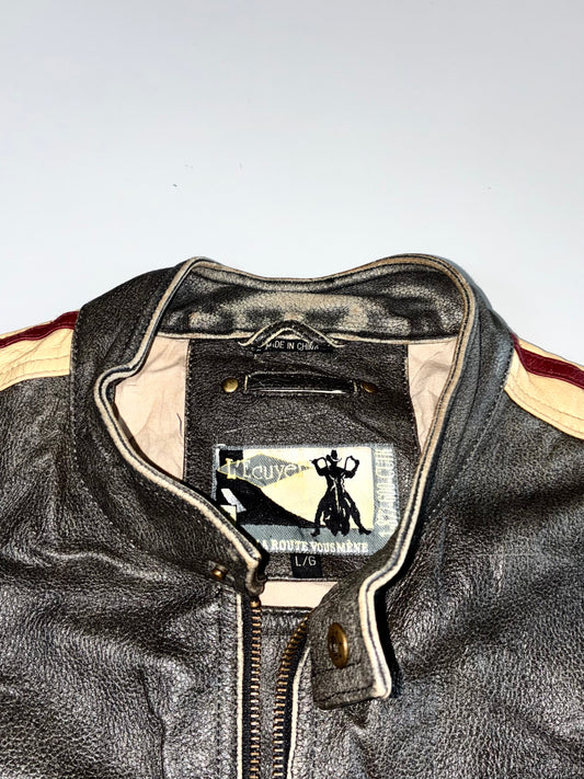 Premium Original Pure Leather Jacket (L)