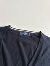 Fred Perry Navy Knit Cardigan(XL)