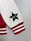 Red & White Varsity Jacket (S/M)