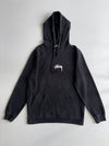 Stussy Stock Logo Black Hoodie (XL)