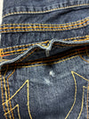 Vintage True Religion Big Stitch Flare Jeans (W:34) (L:38)