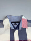 Tommy Hilfiger Multicolor Plaid Short Sleeve Button-Up Shirt | Classic Check Shirt (M/L)