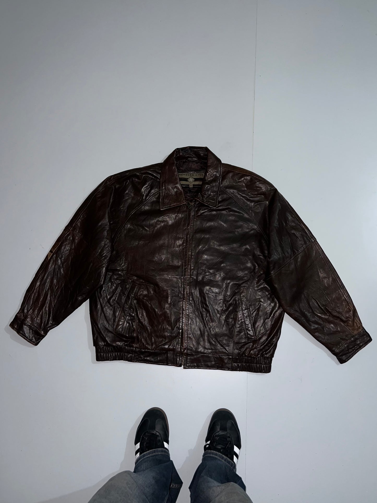 ZMembers    Only Original Leather Jacket (XL)
