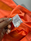 Under Armour HeatGear Quarter-Zip Polo, Neon Orange (XL)