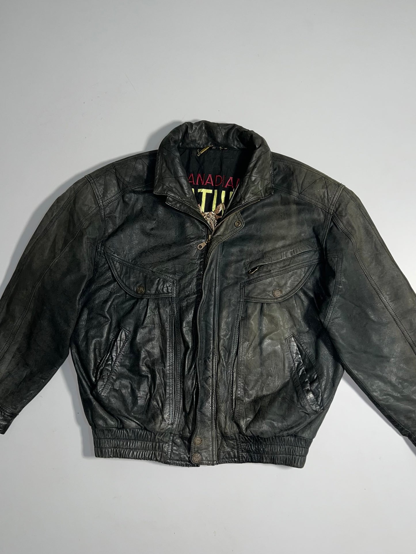 ZSuper Premium Original (RARE) Leather Jacket (L/XL)