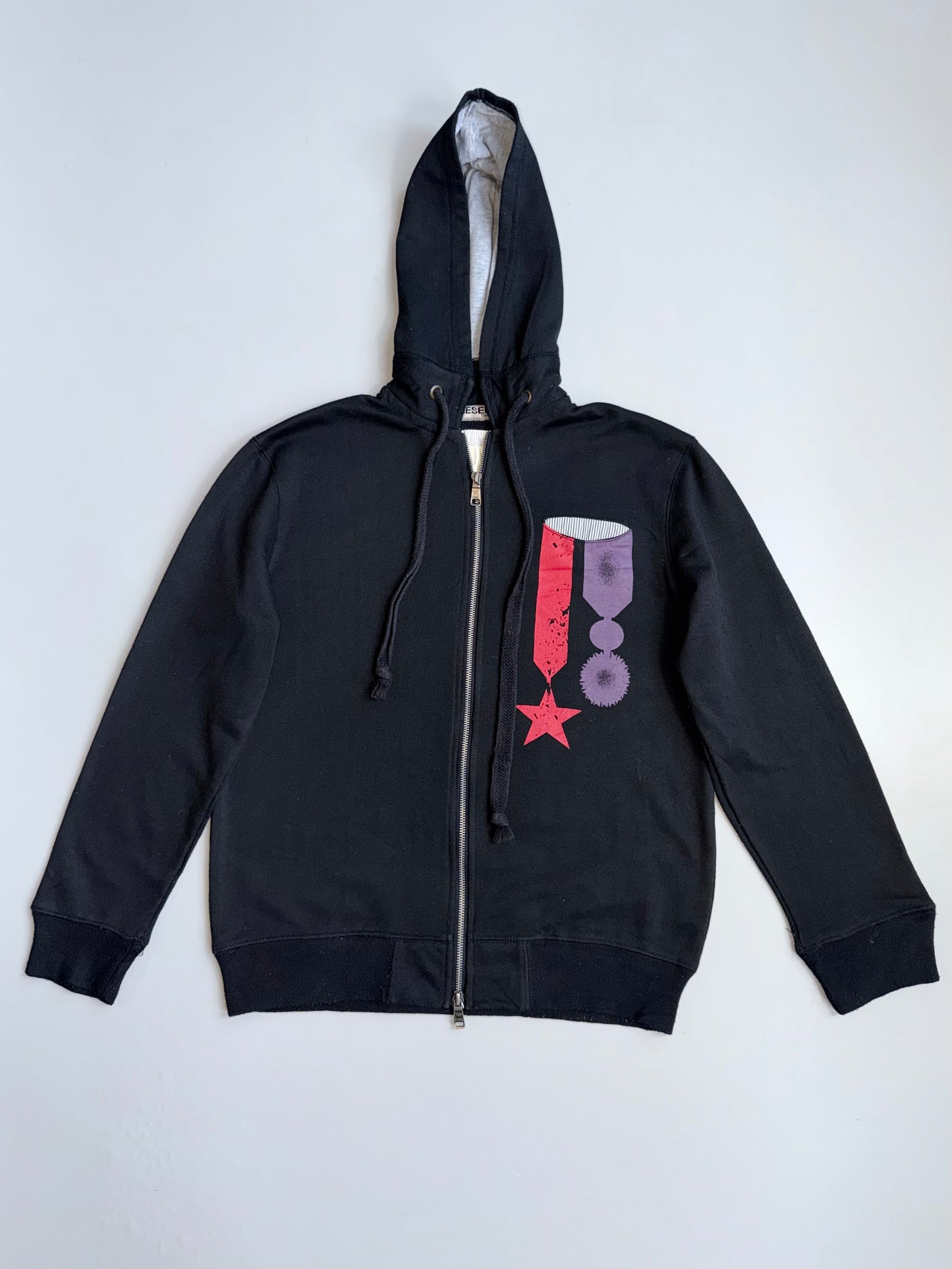 !        Vintage Diesel (RARE) Double Zipper Jacket (M)