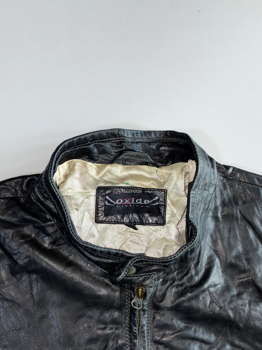 Oxide Platinum Premium Original Leather Jacket (XL)