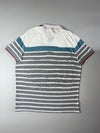 Ellesse | Striped Colorblock Polo  (XL)