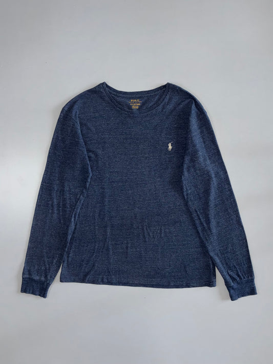Polo Ralph Lauren Navy Heather Crewneck Tee (M)