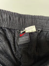 Vintage 90s Nike Black Snap Button 3/4 Track Shorts (W:30) (L:28)