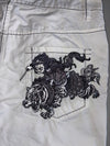 JIZO Japanese Graphic Denim Shorts (W:34) (L:27)
