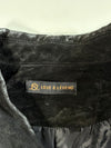 Love & Legend Black Suede Fringe Biker Jacket with Belt (XL/2XL)