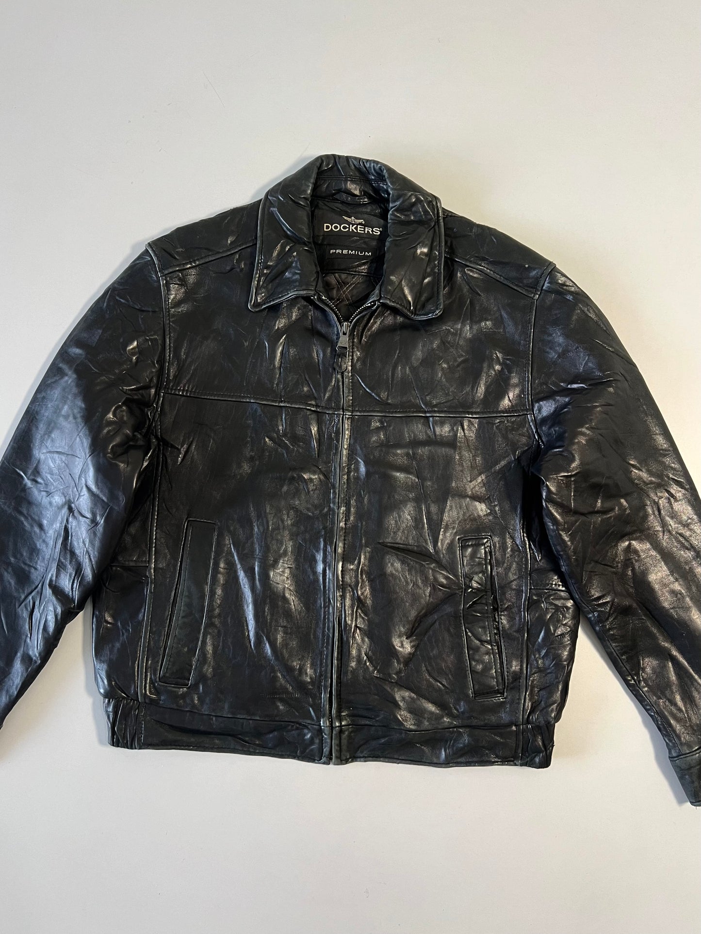 ZDockers Premium Original Leather Jacket (RARE) (M/L)