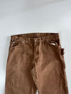 Vintage Dickies Brown Canvas Straight-Leg Pants (W:36 |L:40)