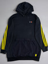 Adidas x LEGO Black 3-Stripes Pullover Hoodie (L)