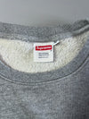 Stüssy x Supreme World Tour Grey Crewneck Sweatshirt (S)