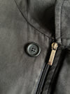 Burberry London Trench/Car Coat – Black with Nova Check Lining (XL)