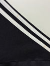 Adidas | Black 3-Stripe Sweatshirt (M)