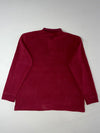 Royal Country of Berkshire Polo Club Embroidered Long Sleeve Polo – Burgundy (2XL/3XL)