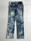 Big Group Tie-Dye Wash Denim Jeans (W:32) (L:45.5)