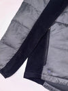 The North Face 550 Hybrid Puffer Jacket quilted panels + fleece sides, (M)
