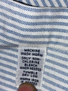Ralph Lauren | Blue White University Stripe Oxford Shirt (3Xl/4Xl)