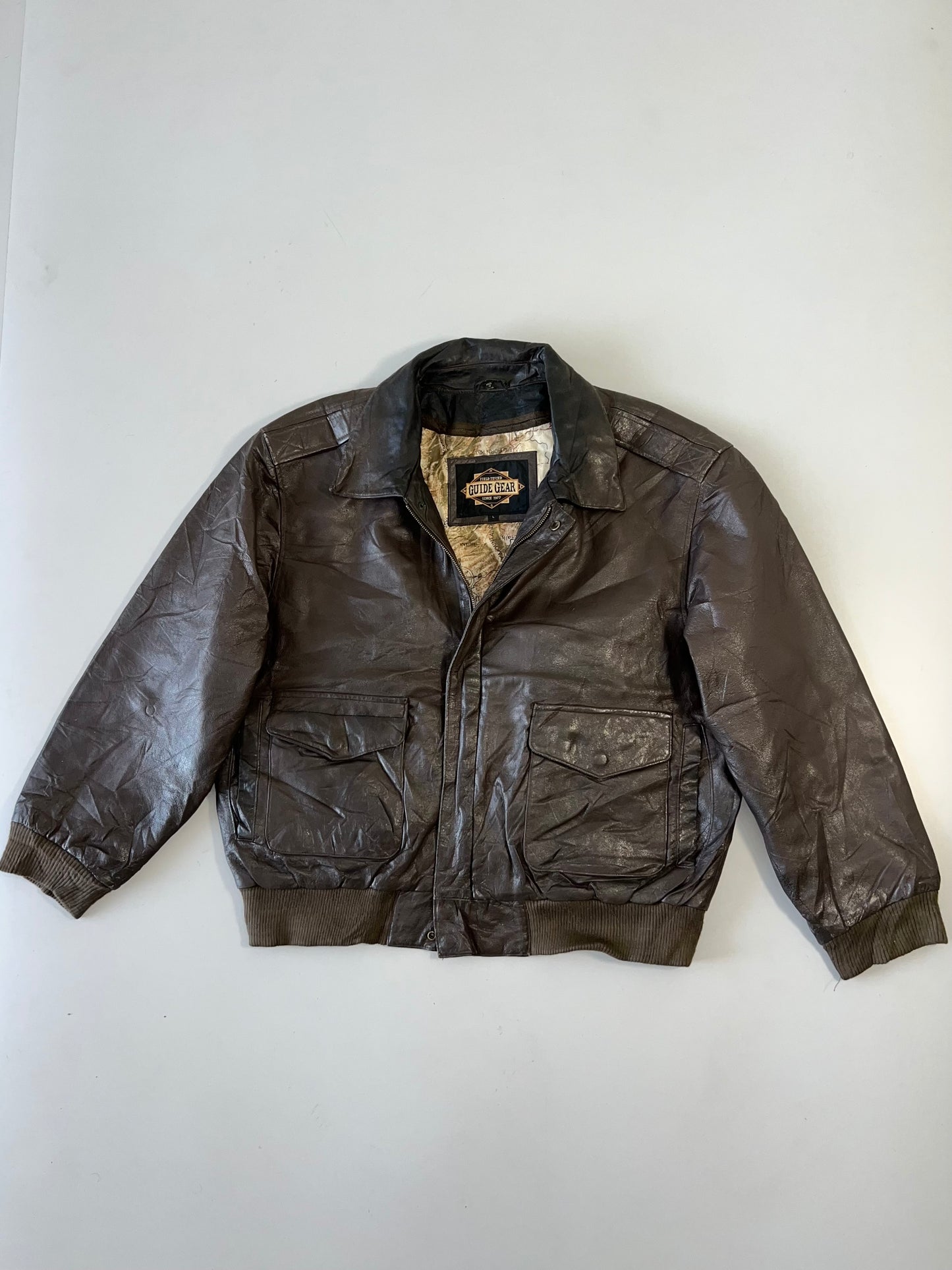 ZGuide Gear Super Premium Original Rare Leather Jacket (L/XL)