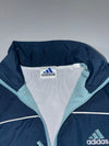 Adidas | Windbreaker Track Jacket | Grey/Navy (L)