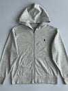Polo Ralph Lauren Grey Full-Zip Lightweight Hoodie (Xl)