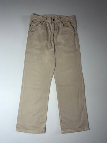Levi’s 520 Straight Fit Jeans – Beige (W:34) (L:42)