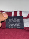 Polo Sport Ralph Lauren | Burgundy Spell Out Collar Long Sleeve Polo (S)