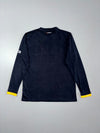 Legea | Mercator Vlaanderen Football Long Sleeve Tee | Black Yellow (L)