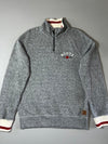 Roots Cabin | Grey Marl Quarter Zip Sweatshirt (M)