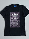 Adidas Black Trefoil Graphic T-Shirt (S)